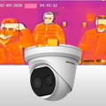AI顔認識ドーム型サーマルカメラ